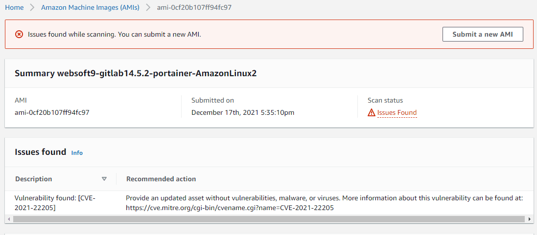 GitLab CVE-2021-22205