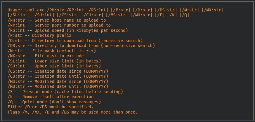 Teleport and the C&C server is encrypted