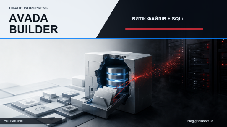 Ілюстрація ризику витоку файлів і SQL-ін’єкції в плагіні Avada Builder для WordPress